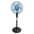 Black 2 Pack 16 inch Pedestal Stand Fan H86231