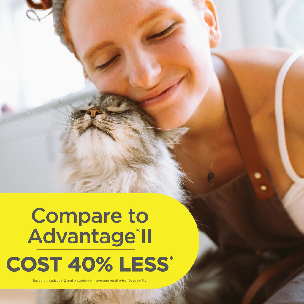 Flea Treatment for Small & Medium Cats 5-9 lbs, 6 Doses Q36704