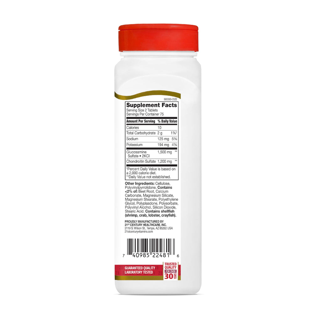 Glucosamine Chondroitin 750mg/600mg 150ct D272413