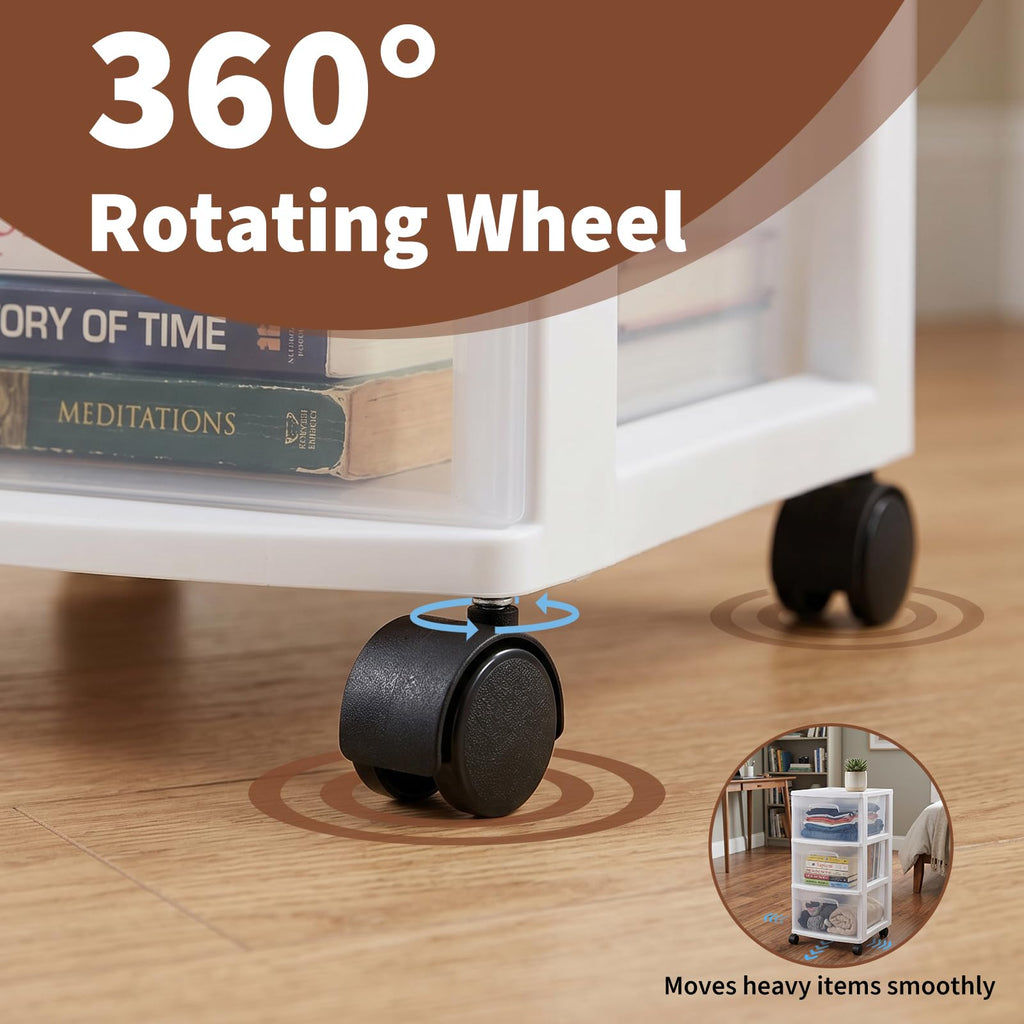 Swivel Caster Wheels 4-Pack P4341