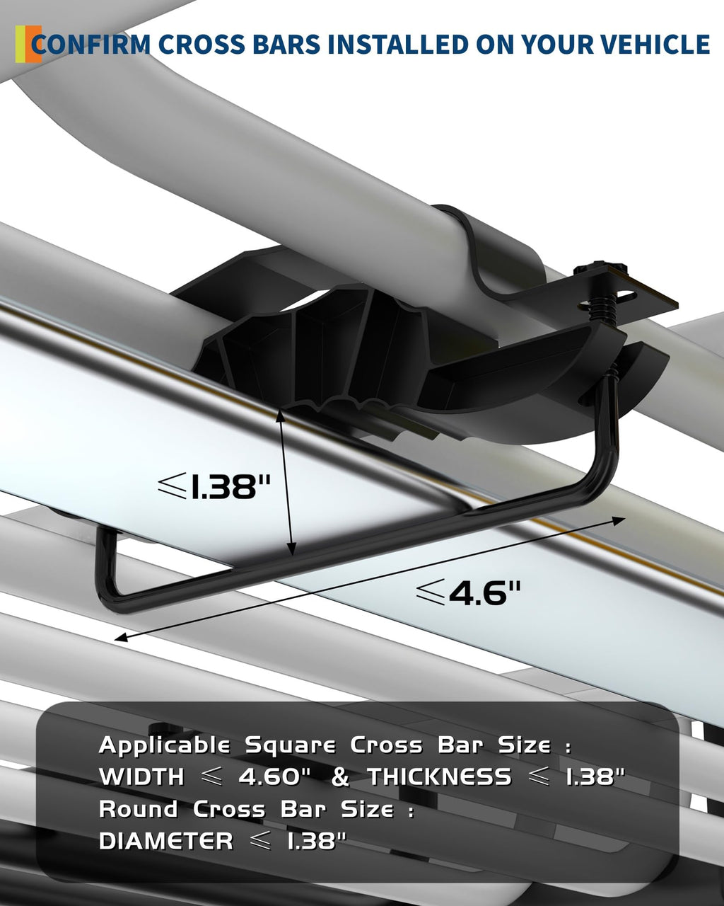 46" x 36" 200 Lbs Capacity Roof Rack Cargo Carrier Basket L115279