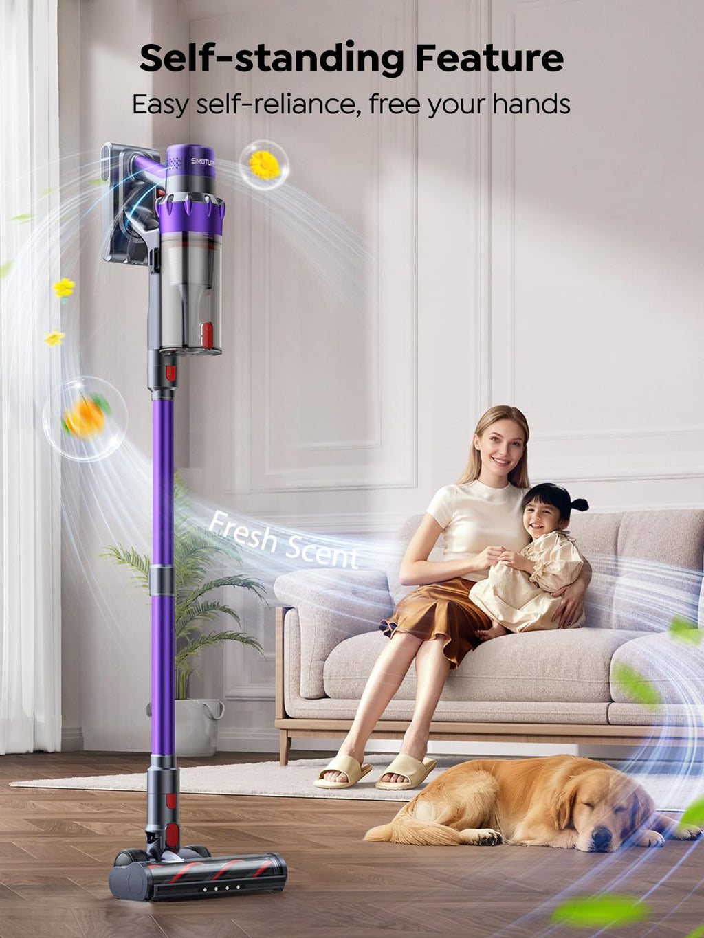 650W 55KPA 70Mins Cordless Stick Vacuum Cleaner T174