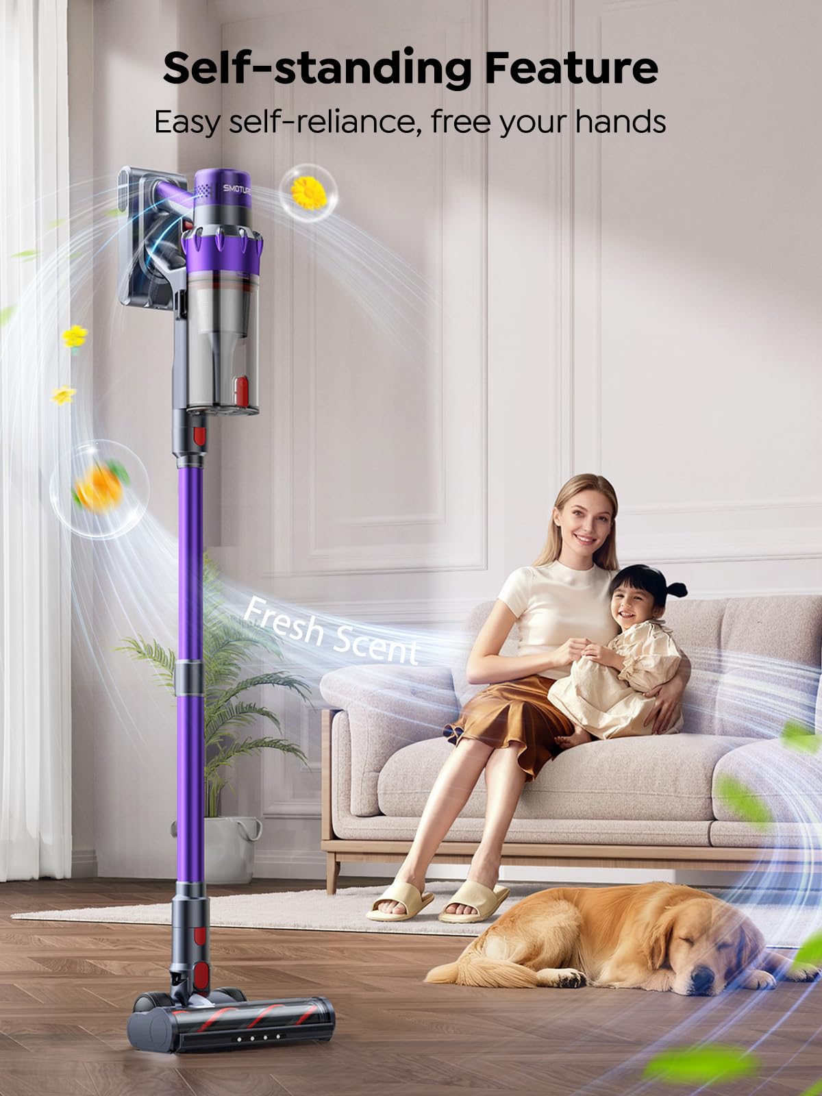 650W 55KPA 70Mins Cordless Stick Vacuum Cleaner T174