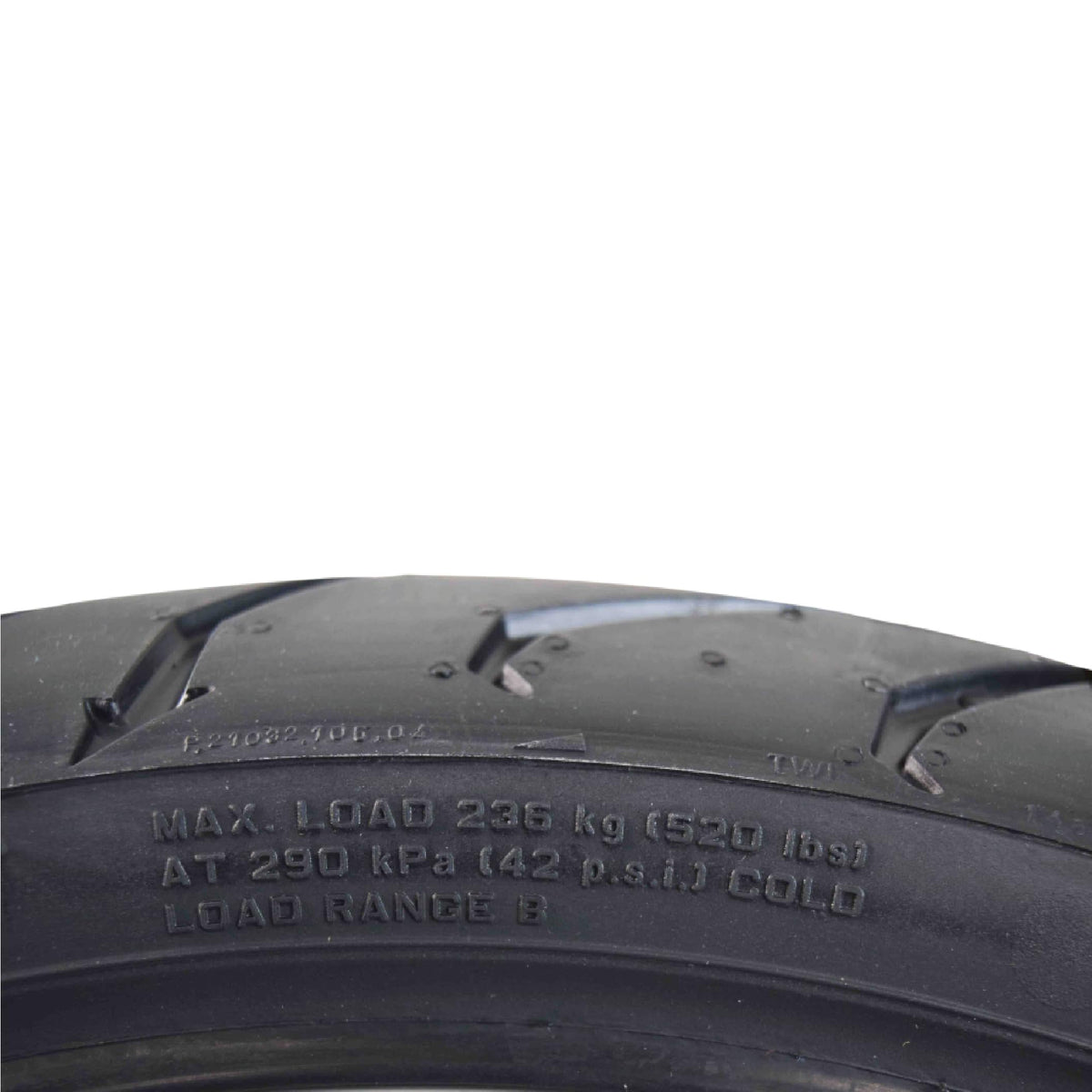 Motorcycle Tire Set 120/70ZR17 58W & 180/55ZR17 73W O259476
