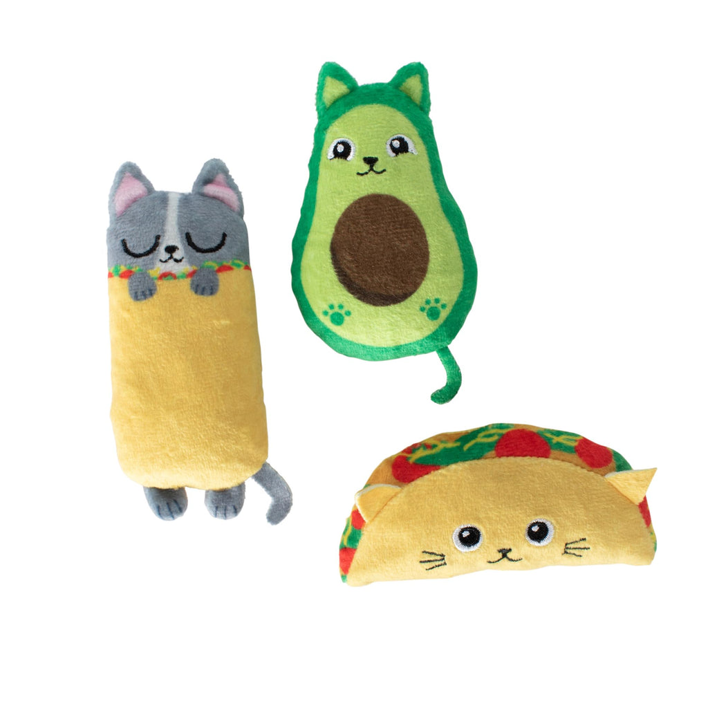 Plush Cat Toy 3 Piece Set M978