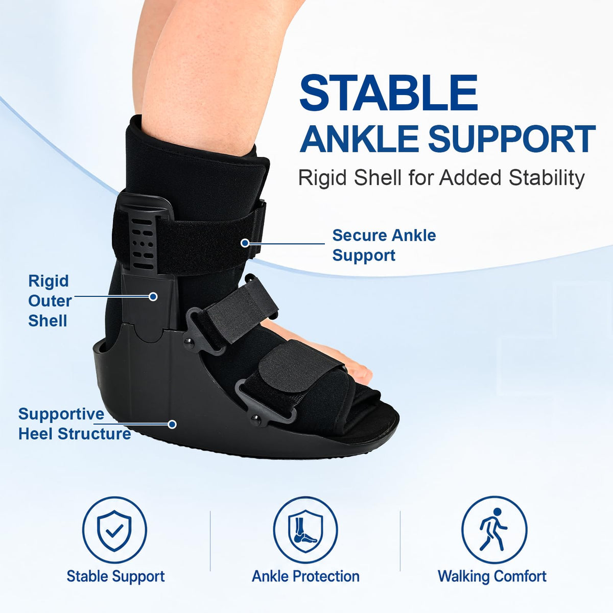 Adjustable Walking Boot for Foot Injury K511