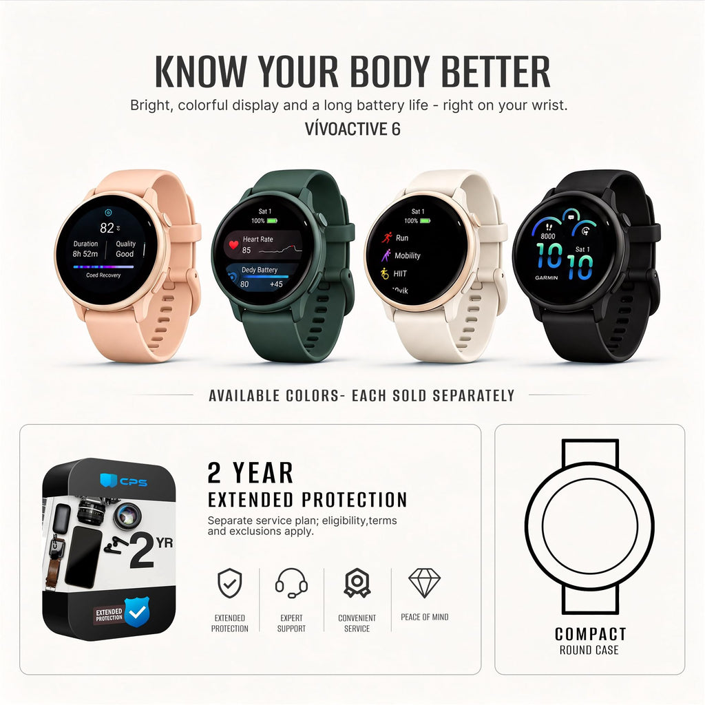 Health and Fitness GPS Smartwatch with AMOLED Display K6722