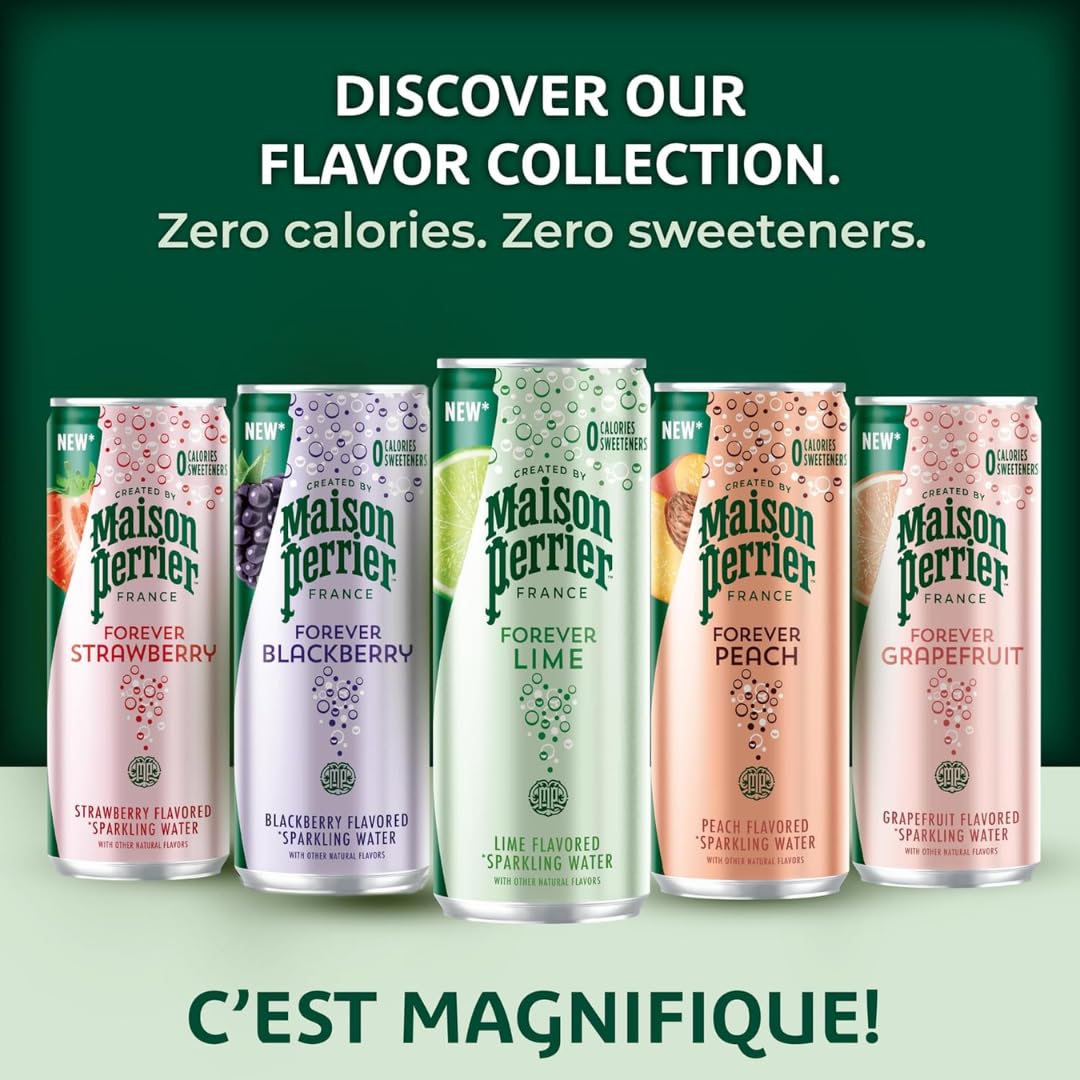 Flavored Sparkling Water 6 Flavor Variety Pack 18 Count D63318