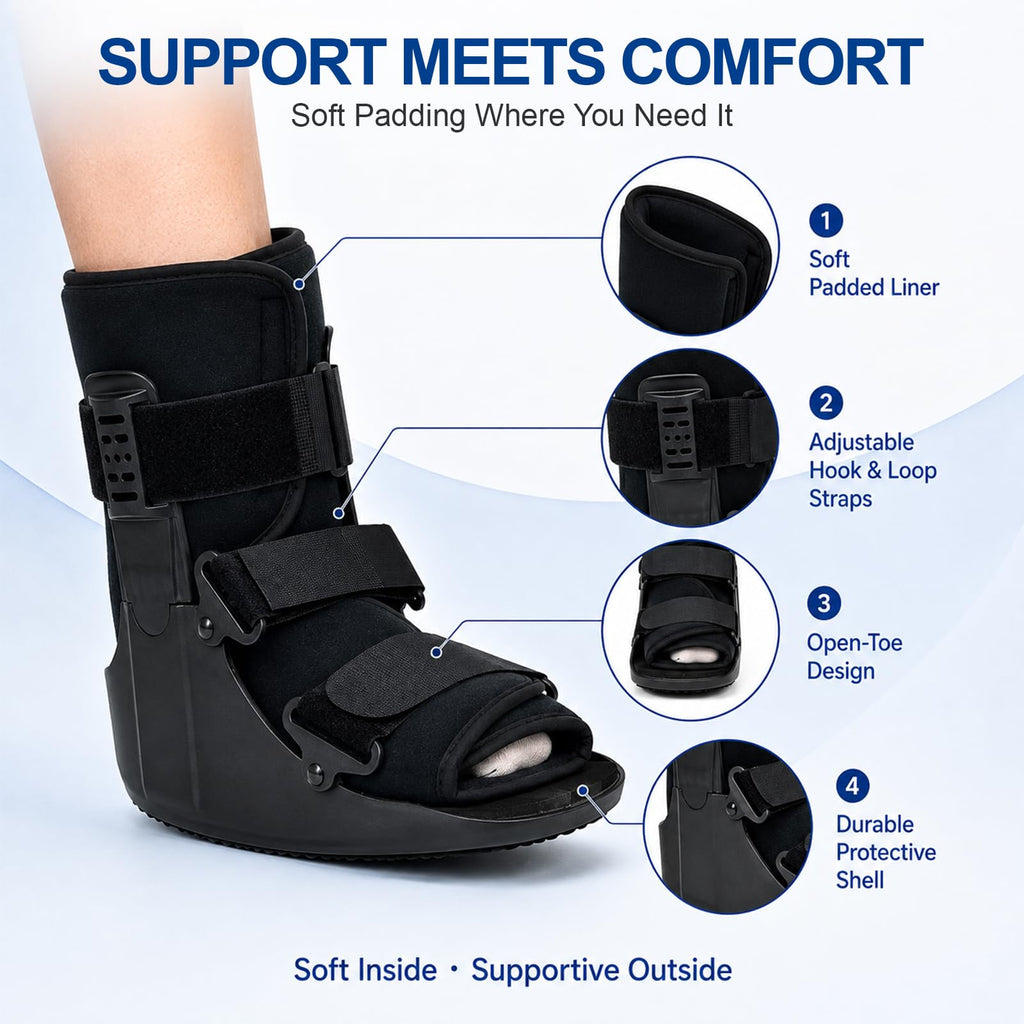 Adjustable Walking Boot for Foot Injury K511