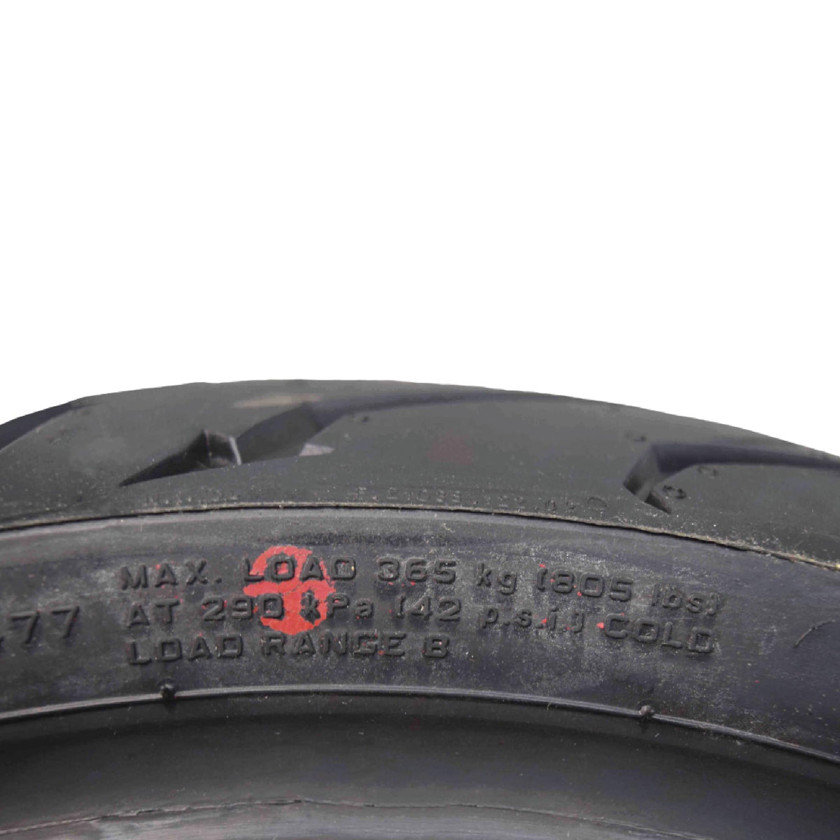 Motorcycle Tire Set 120/70ZR17 58W & 180/55ZR17 73W O259476