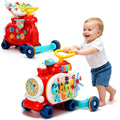 Baby Push Walker Toddler Walking Toy with Busy Board B519