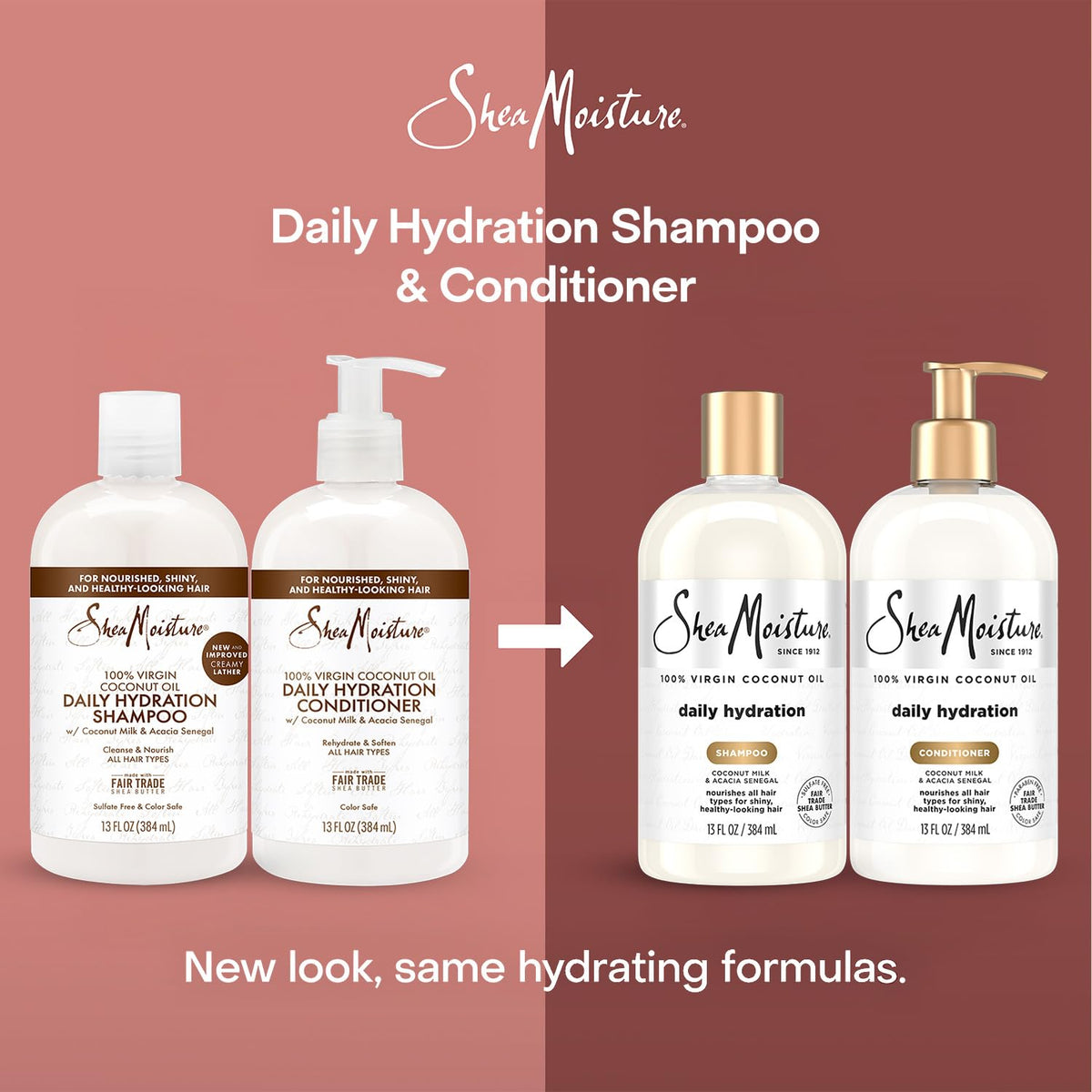 Coconut Shampoo & Conditioner Set 13 Oz G5145