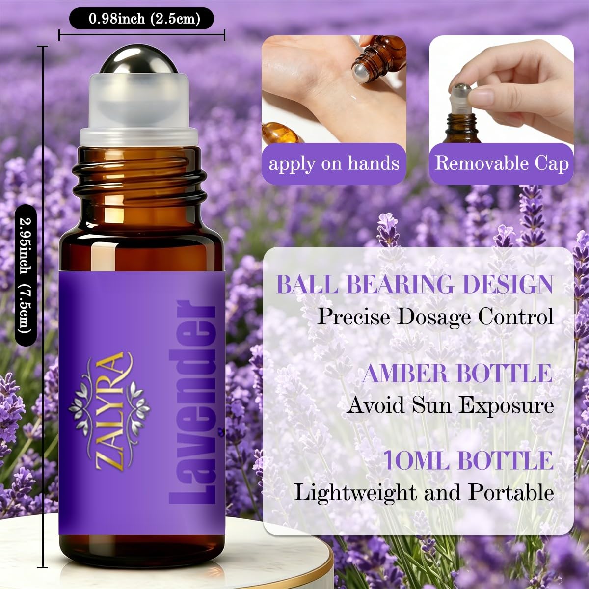 Apple&Lavender Essential Oil 4 Fl Oz+0.33 Fl Oz G778