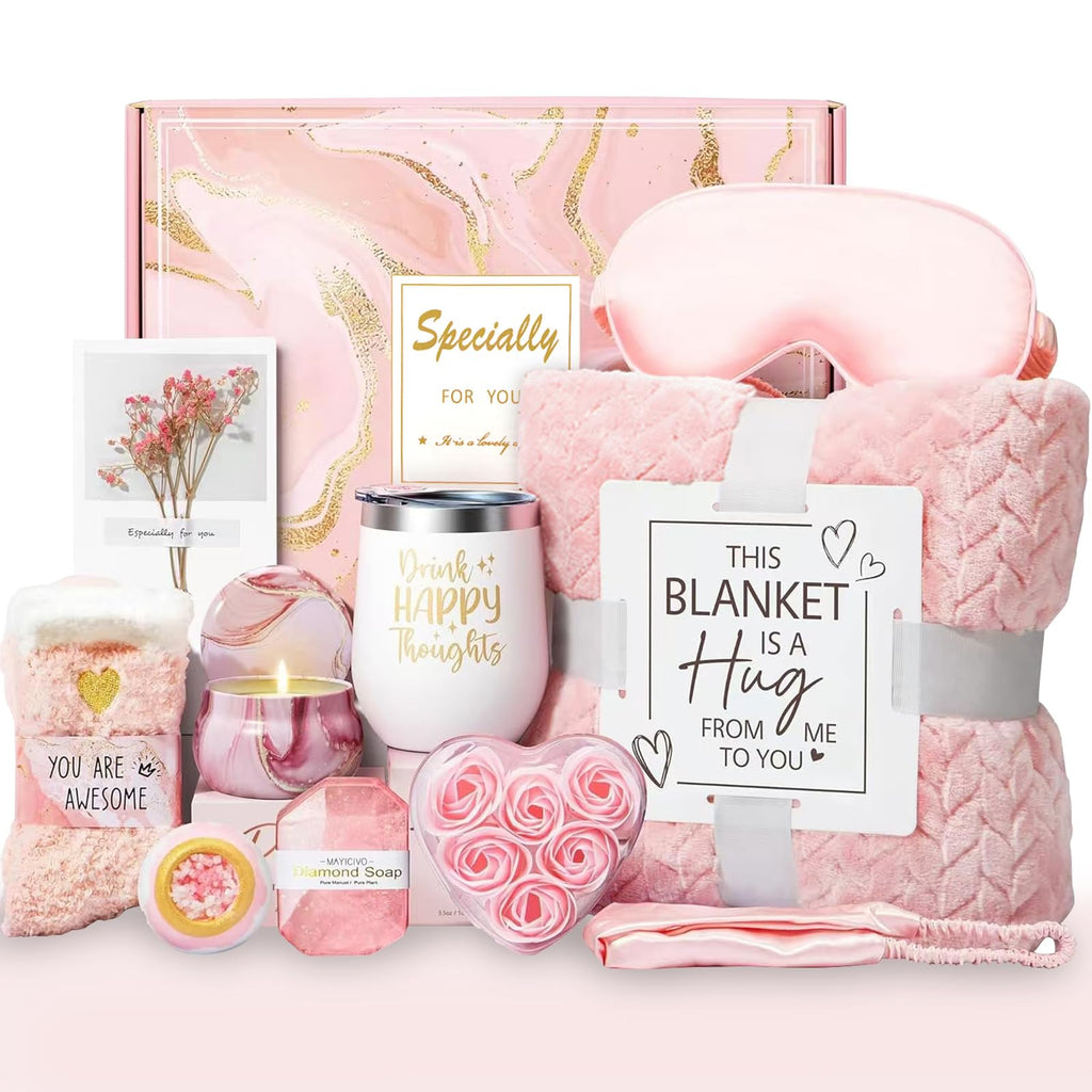 Pink Gift Baskets Set K293906