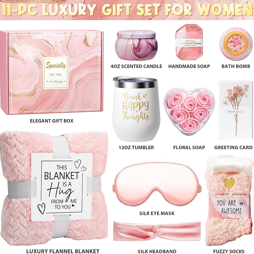 Pink Gift Baskets Set K293906