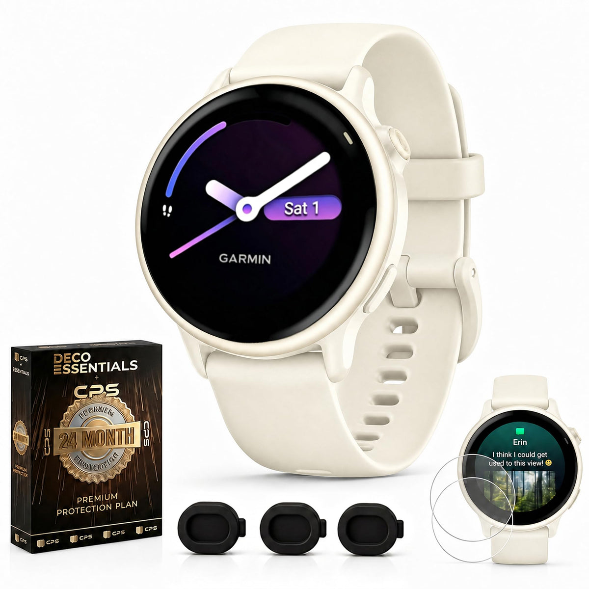 Health and Fitness GPS Smartwatch with AMOLED Display K6722
