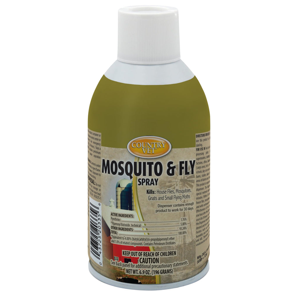 Metered Mosquito and Fly Spray 6.4 oz Case of 12 Q827