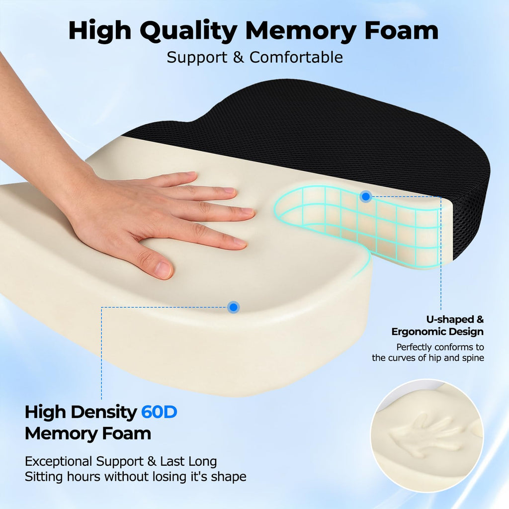 Breathable Mesh 18x14x3 inches Stadium Seat Cushions W990998