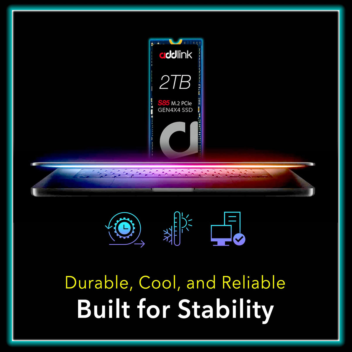 2TB M.2 PCIe NVMe Gen4 Internal SSD I6684
