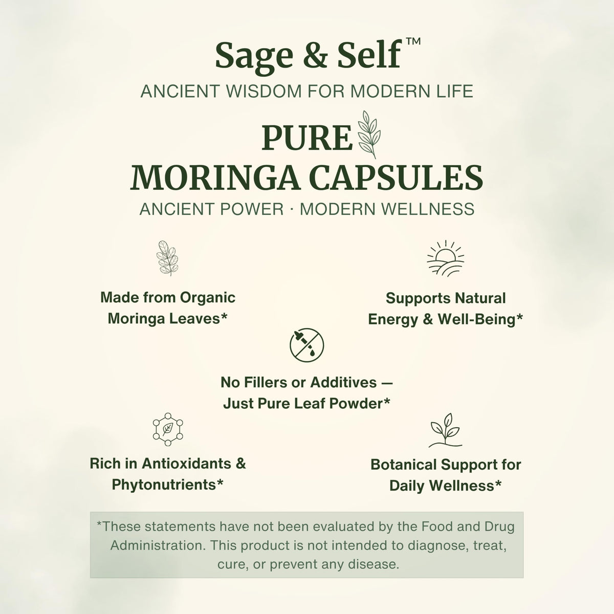 Moringa Capsules 60 Capsules U1998