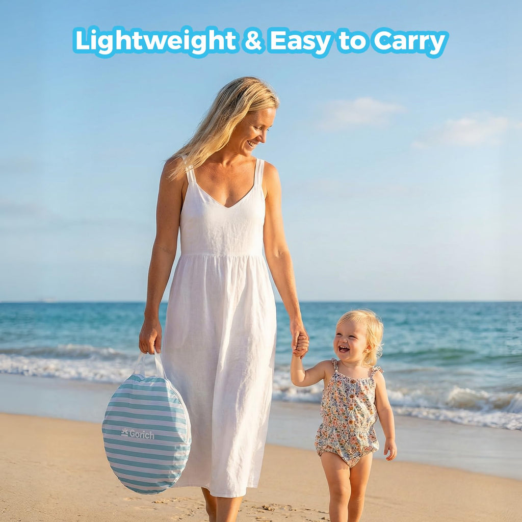 Pop Up Baby Beach Tent with UPF50+ UV Protection E6600