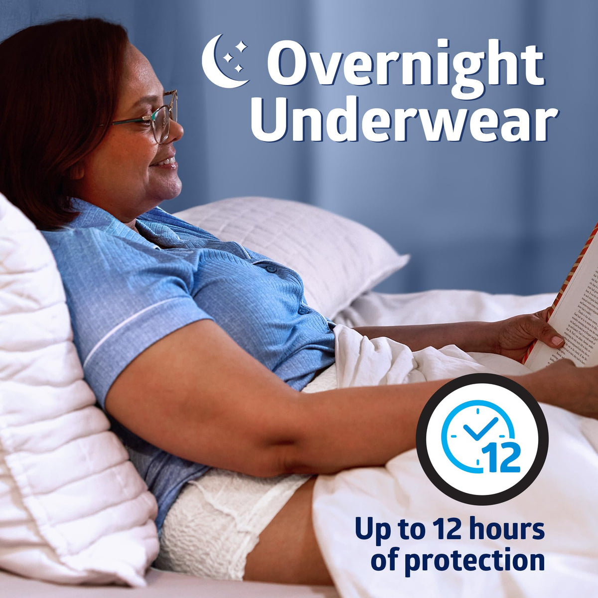 Small/Medium Disposable Pull-On Absorbent Underwear, 64 Count R53375