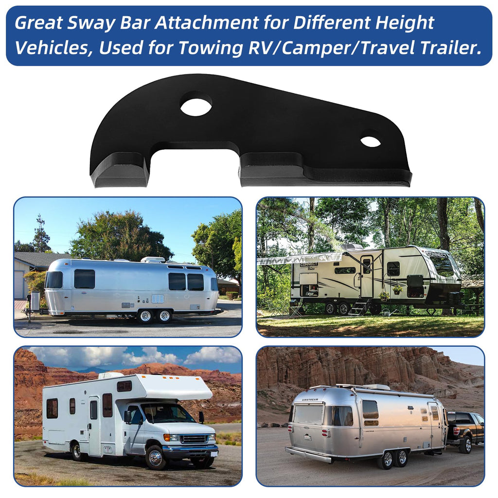 Anti Sway Trailer Hitch Ball Mount Adapter A1485