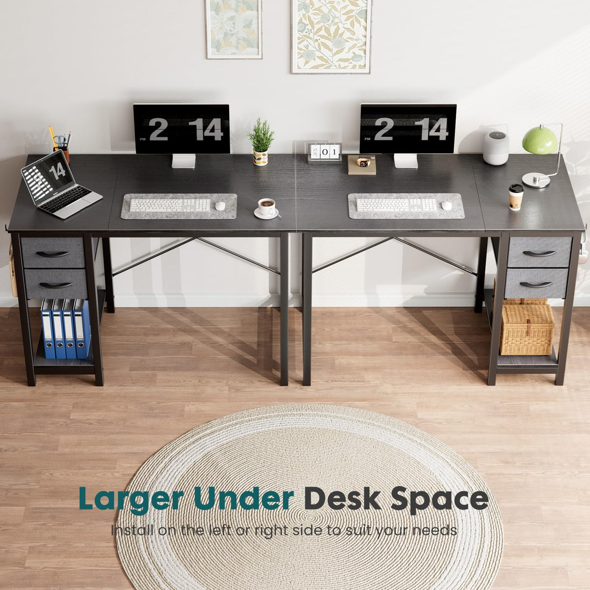 40-Inch Computer Desk with Drawers I46548