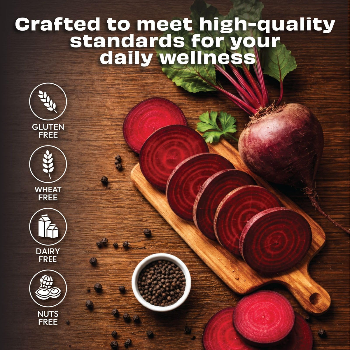 Organic Beetroot Supplement 60 Tabs V19241