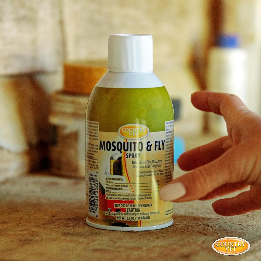 Metered Mosquito and Fly Spray 6.4 oz Case of 12 Q827