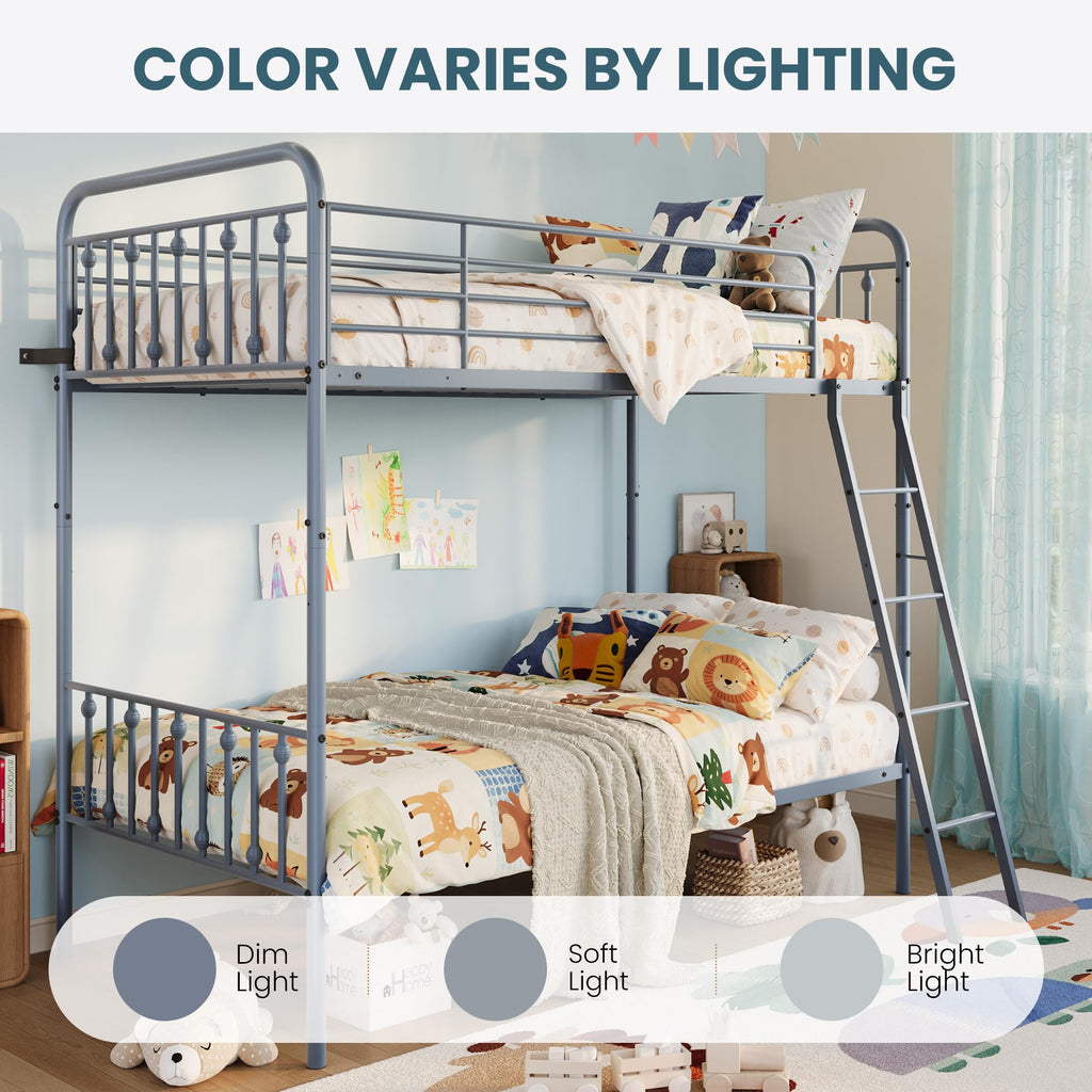 Twin Over Twin Convertible Bunk Bed N3932