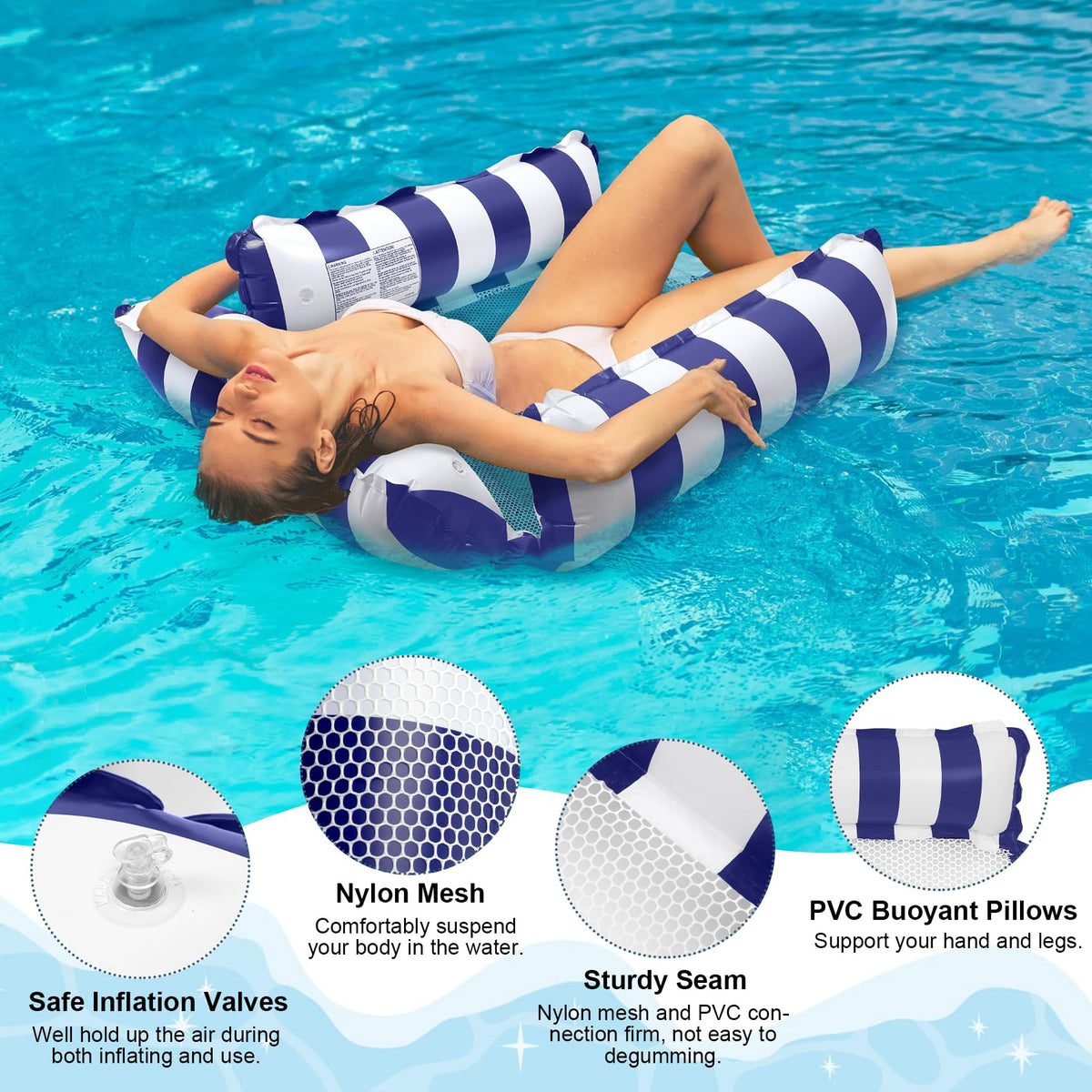 Inflatable Pool Floats Adult K5078