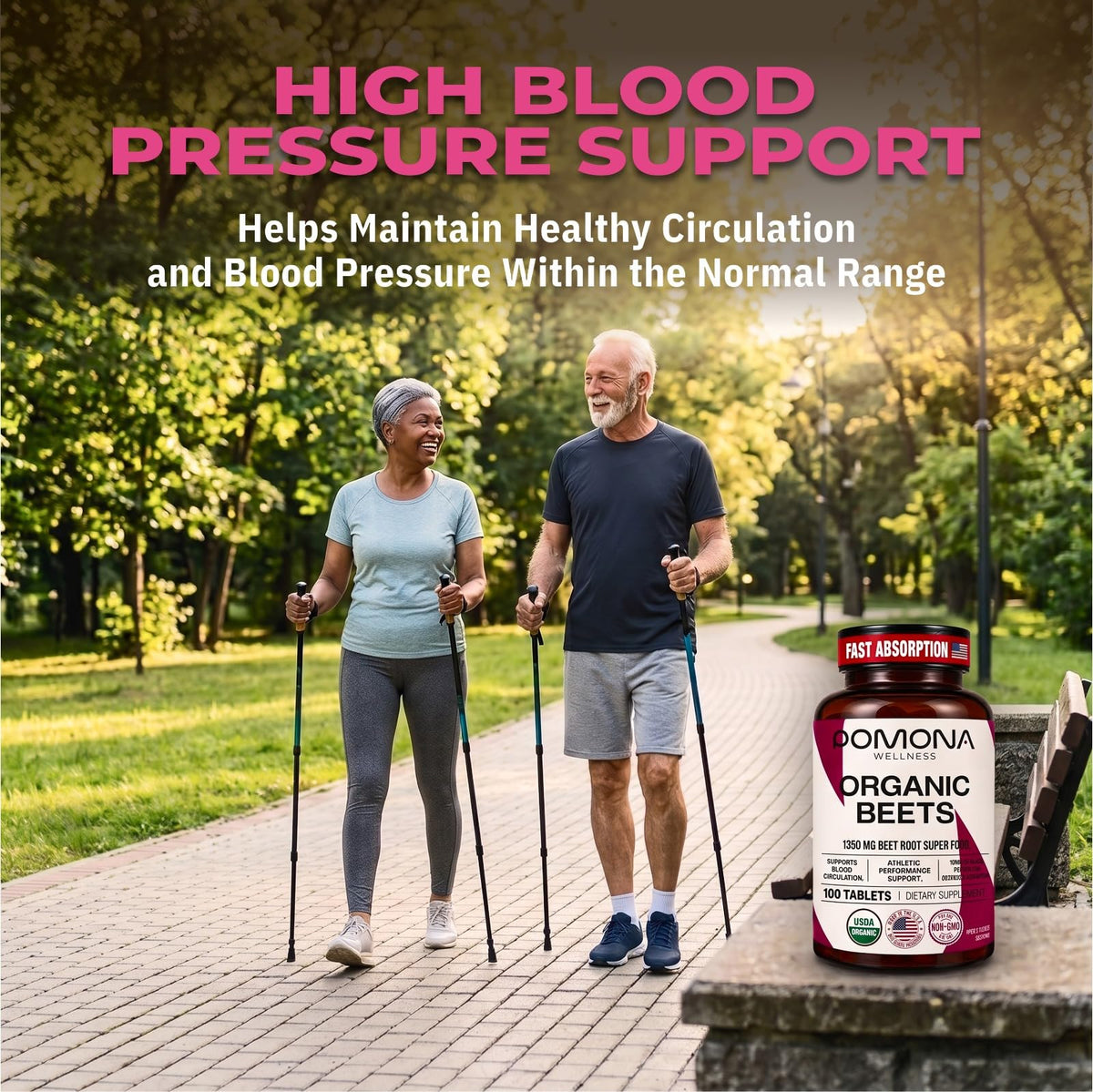 Organic Beetroot Supplement 60 Tabs V19241