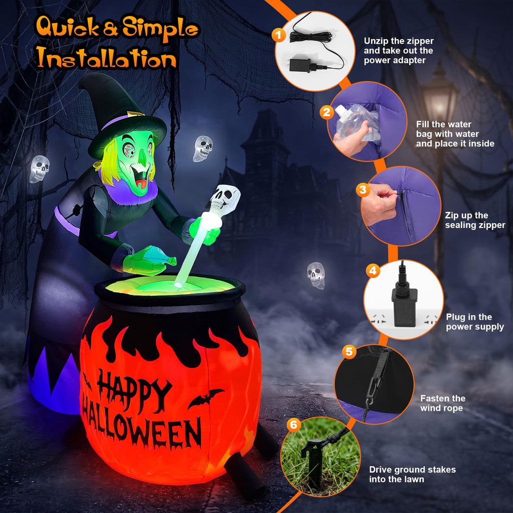 8FT Halloween Inflatable T304