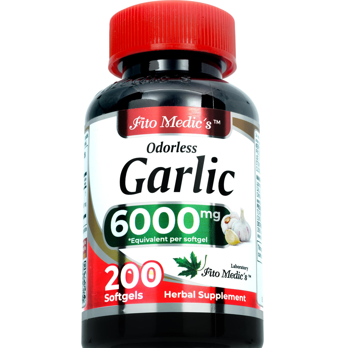 Garlic Supplements 200 Softgels F814337