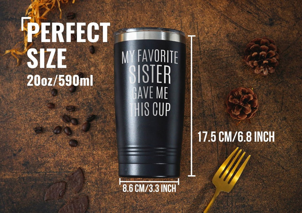 20 oz Stainless Steel Insulated Travel Mug B5257