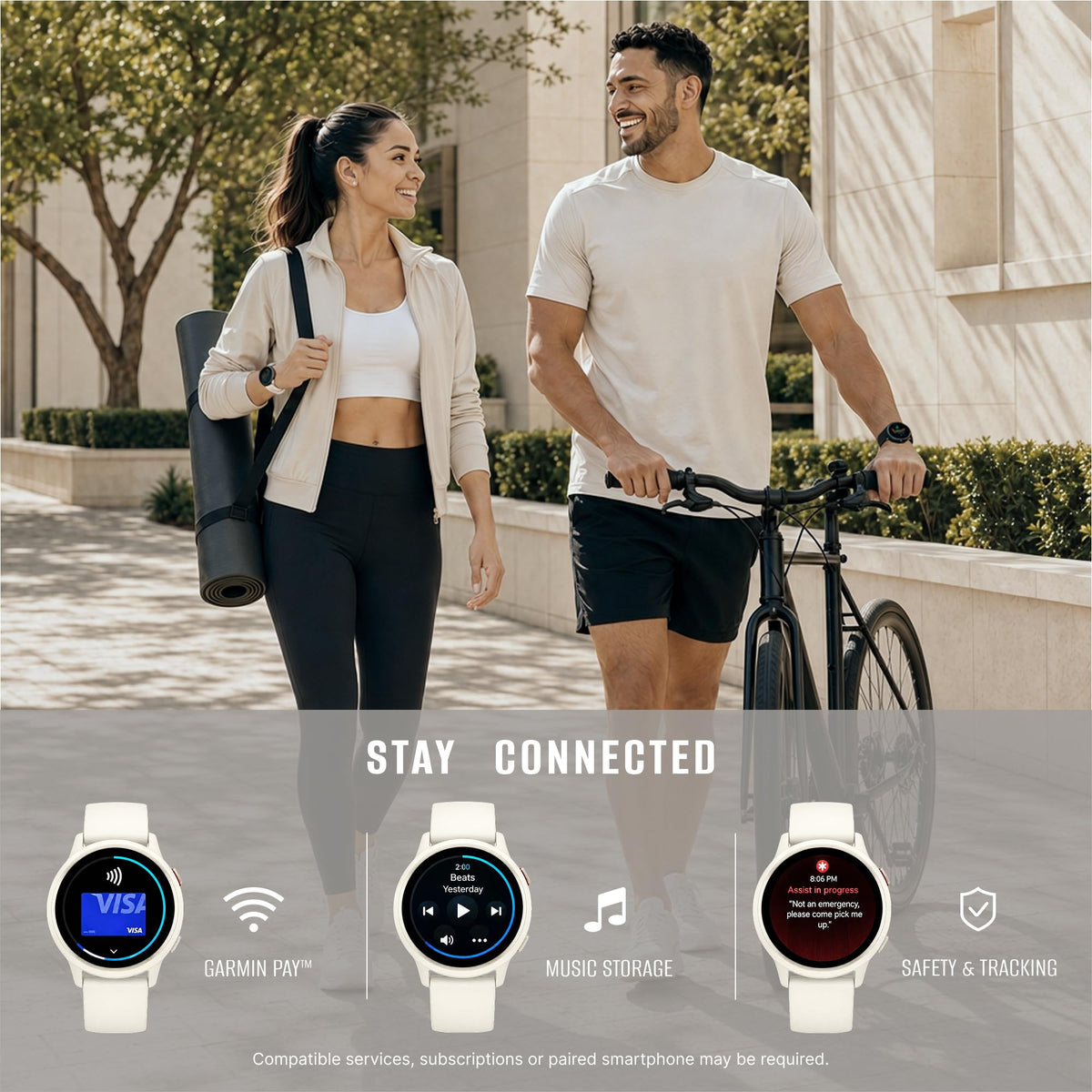 Health and Fitness GPS Smartwatch with AMOLED Display K6722