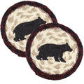 Braided Jute Woven Coaster Set of 2 Y437