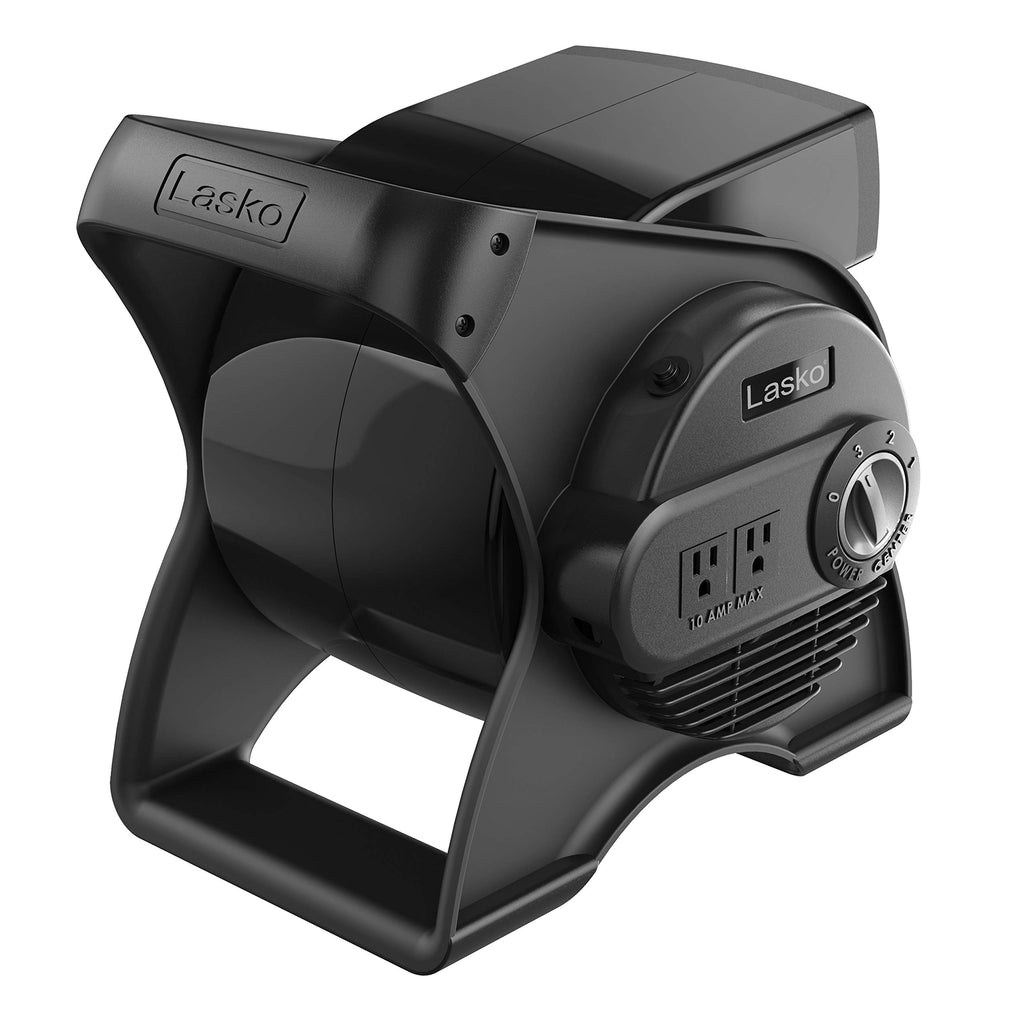 Black 12" Pivoting High Velocity Portable Utility Fan K766161