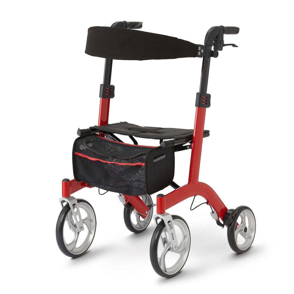 Lightweight Rollator with Backrest F63744