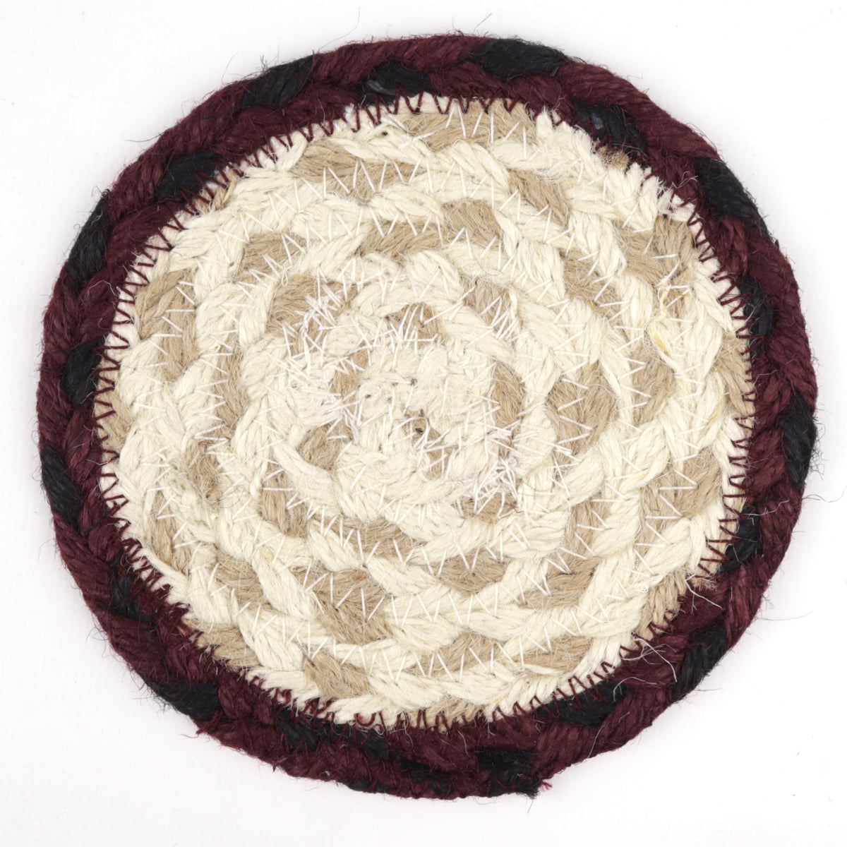 Braided Jute Woven Coaster Set of 2 Y437