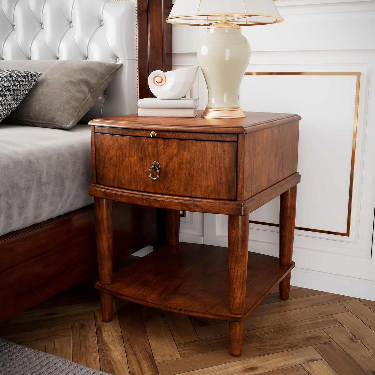 Wood End Table with Drawer H872916