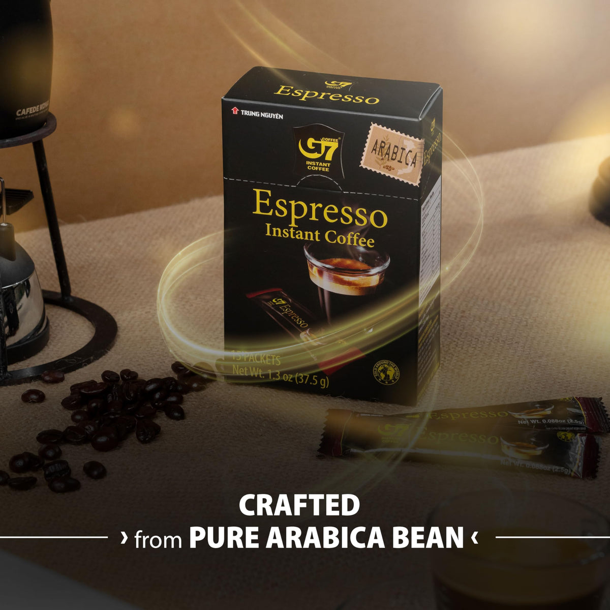 Pure Black and Espresso Instant Coffee Z8437