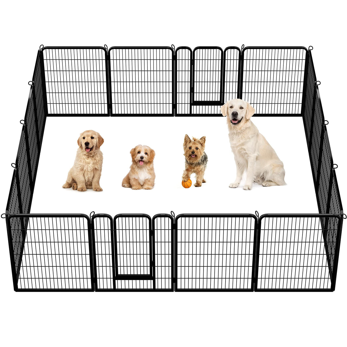 40 Inch 16 Panels Dog Playpen M703316