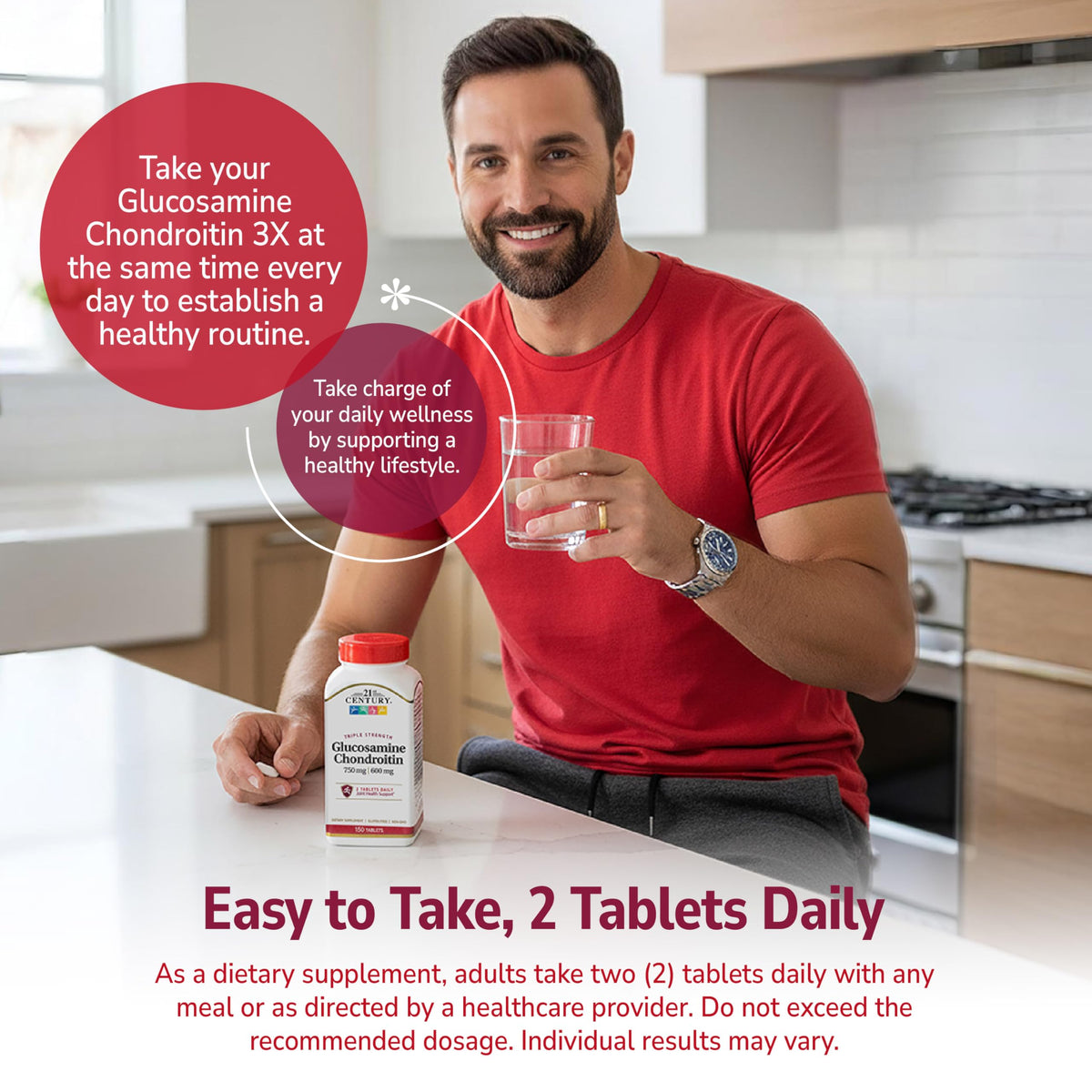 Glucosamine Chondroitin 750mg/600mg 150ct D272413