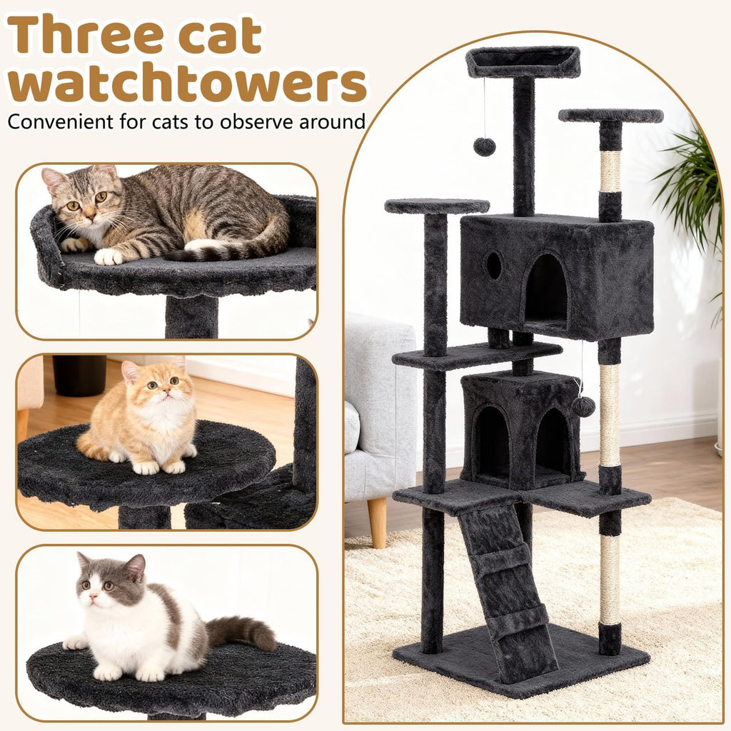 70" Multi-Level Cat Tree X376