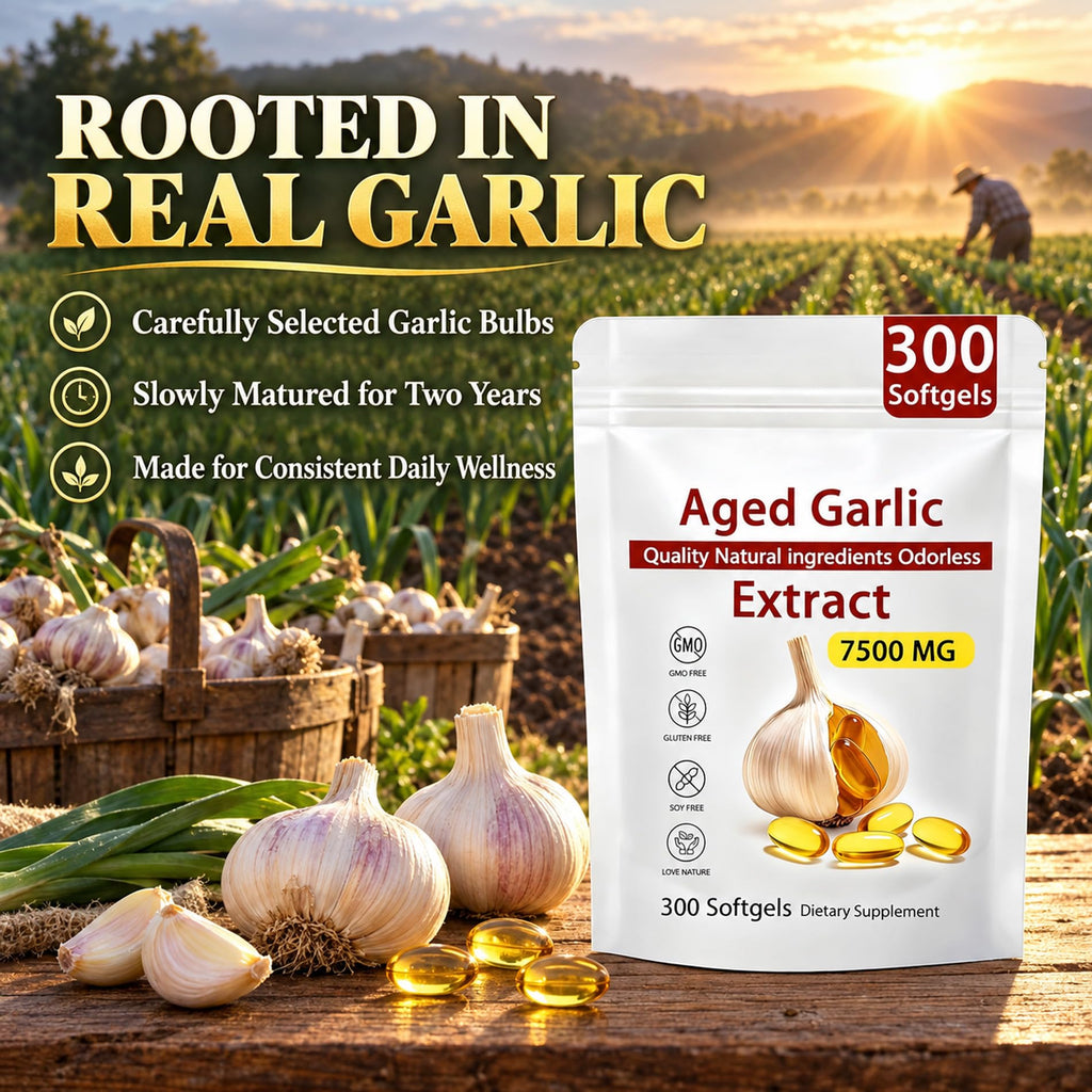 300 Count Garlic Supplement Softgels Z28308