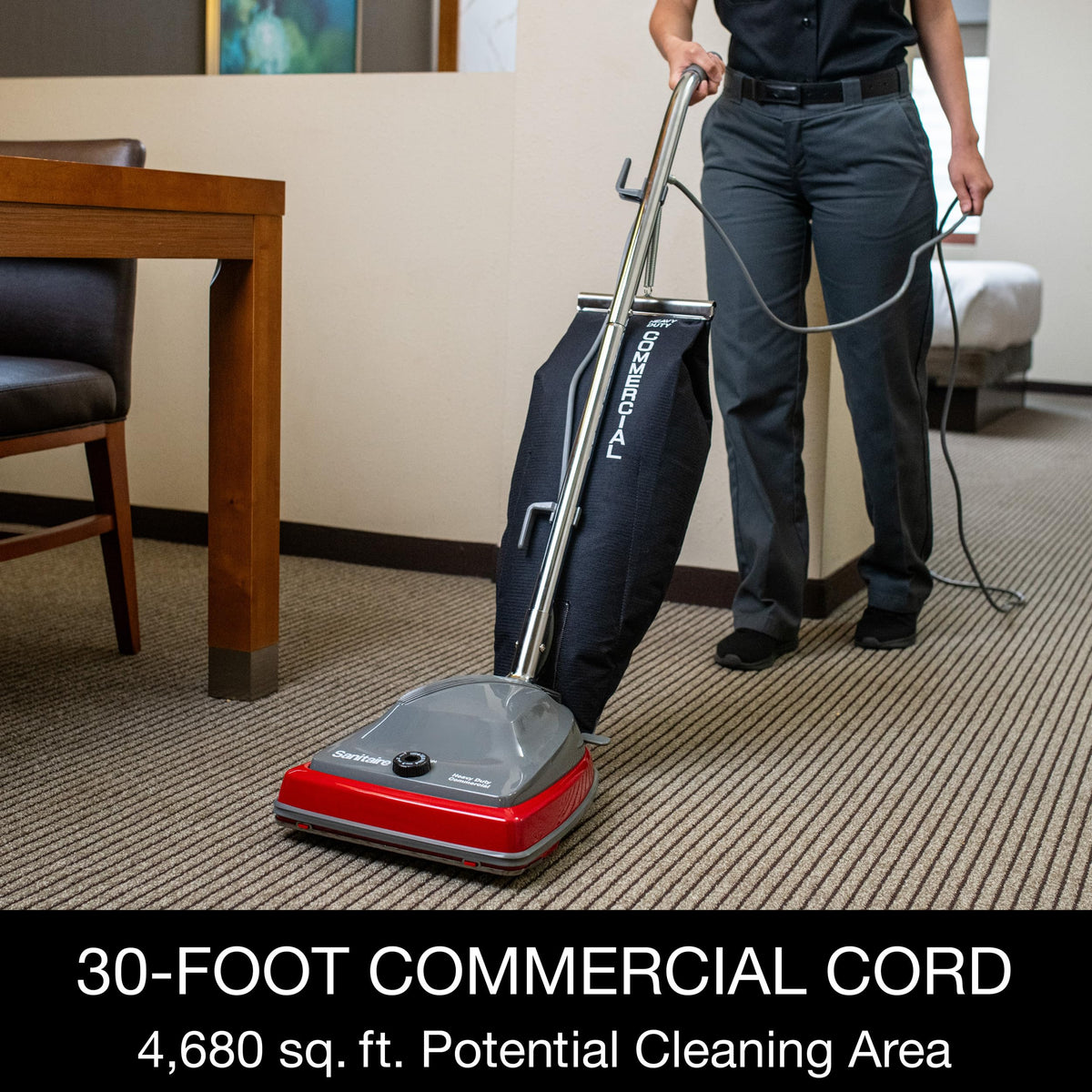 Commercial Bagged Upright Vacuum S3526