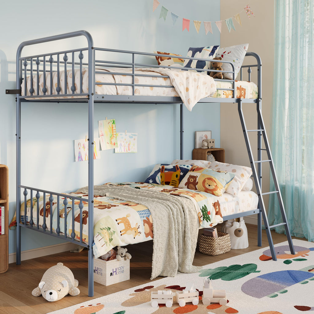 Twin Over Twin Convertible Bunk Bed N3932